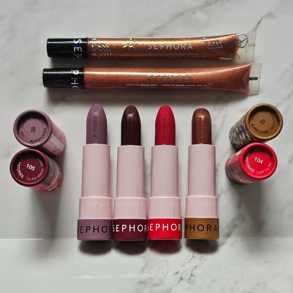 Sephora Other - Sephora LIPSTORIES and GLOSS Lot